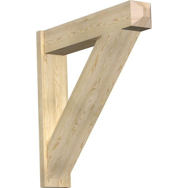 Ekena Millwork Traditional Craftsman Rough Sawn Outlooker, Douglas Fir, 8"W x 40"D x 40"H OUT08X40X40TRA04RDF - main